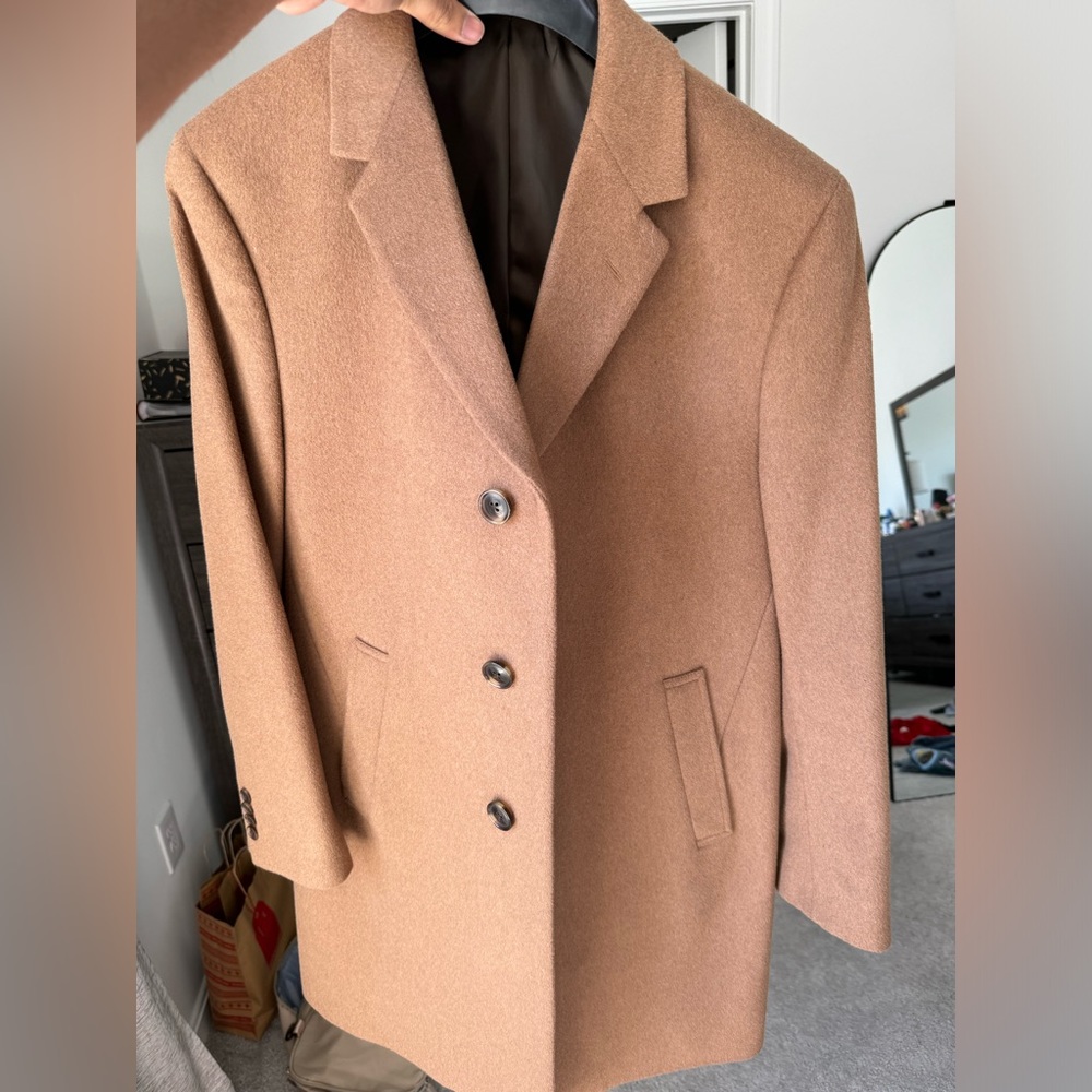 Mens Kenneth Cole over coat